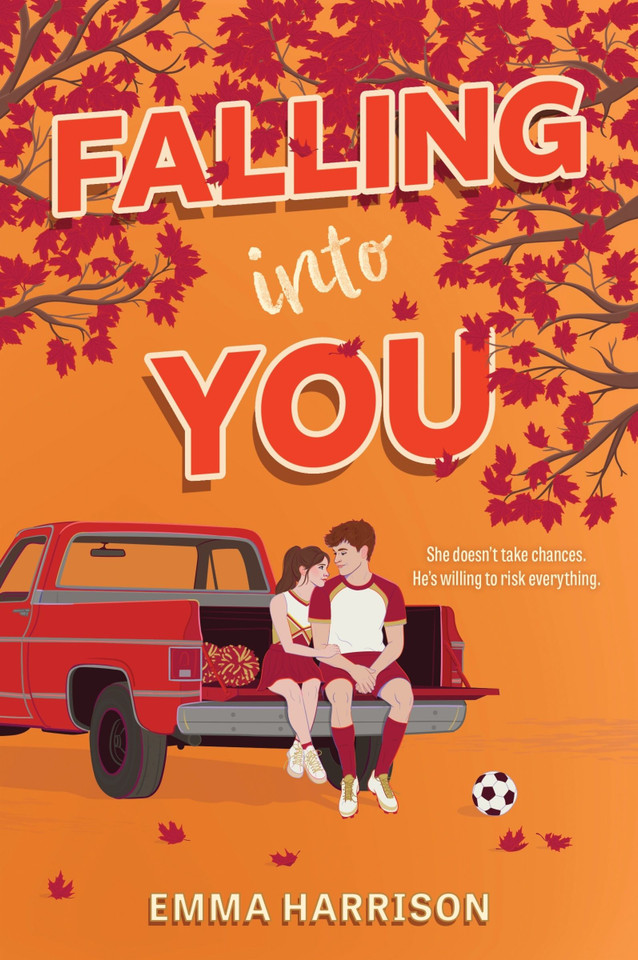 Falling Into You book cover by Emma Harrison
