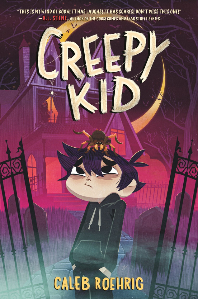 Creepy Kid book cover by Caleb Roehrig