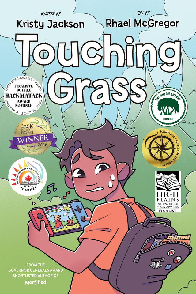Touching Grass book cover by Kristy Jackson