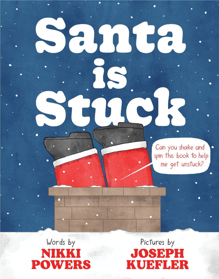 Santa Is Stuck book cover by Nikki Powers