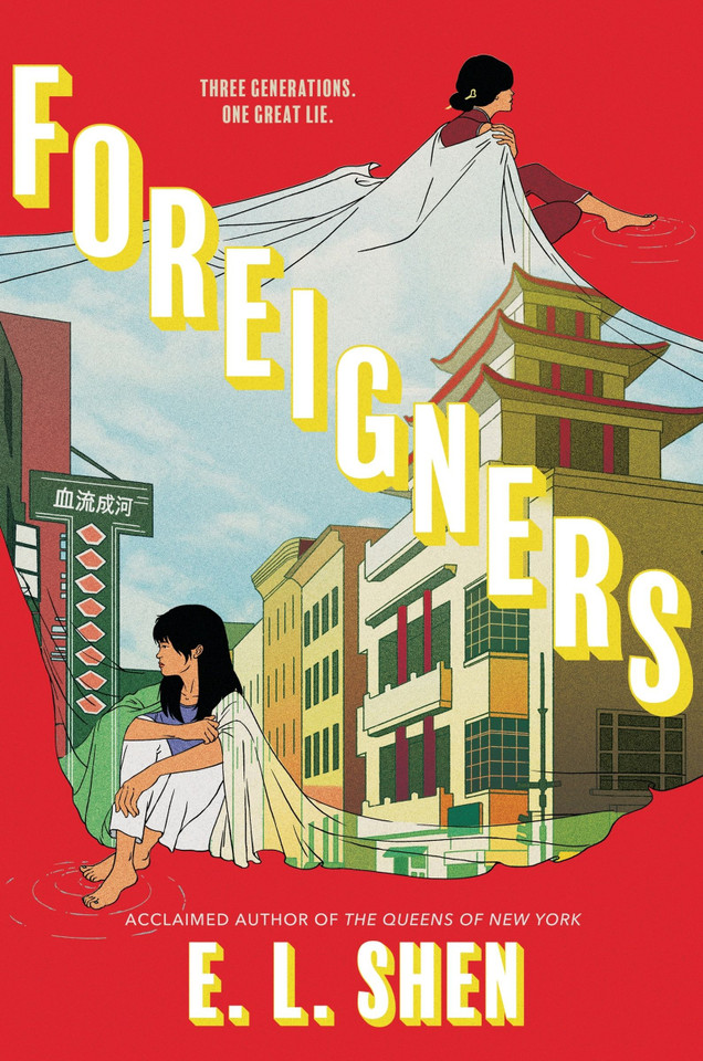 Foreigners book cover by E. L. Shen