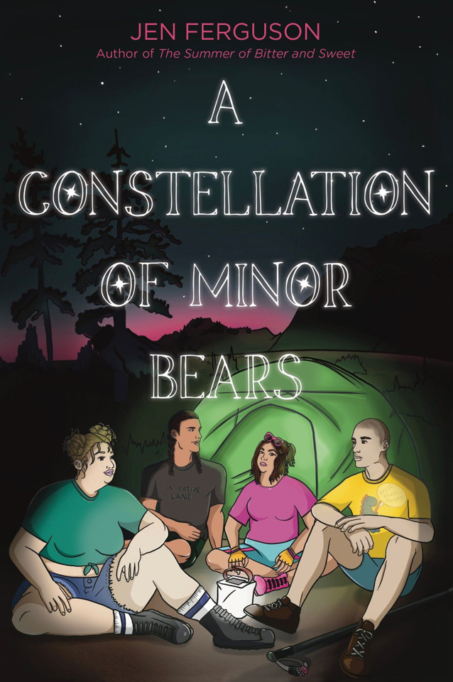 A Constellation of Minor Bears book cover by Jen Ferguson