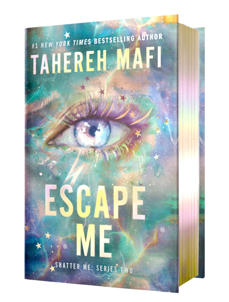 Escape Me Deluxe Limited Edition book cover by Tahereh Mafi