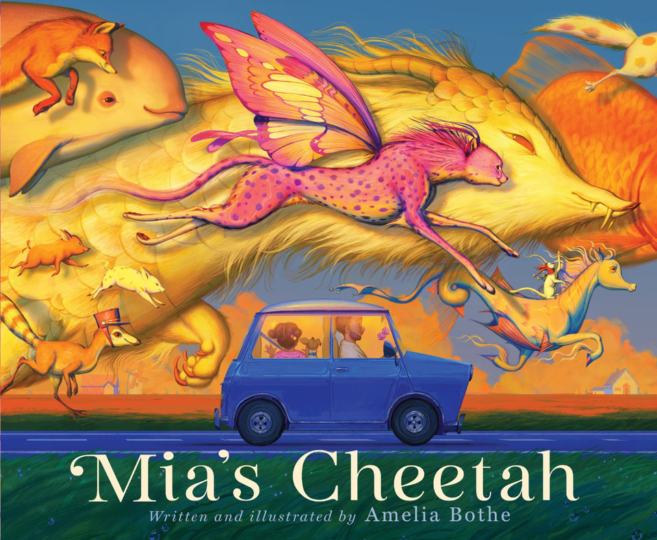 Mia’s Cheetah book cover by Amelia Bothe