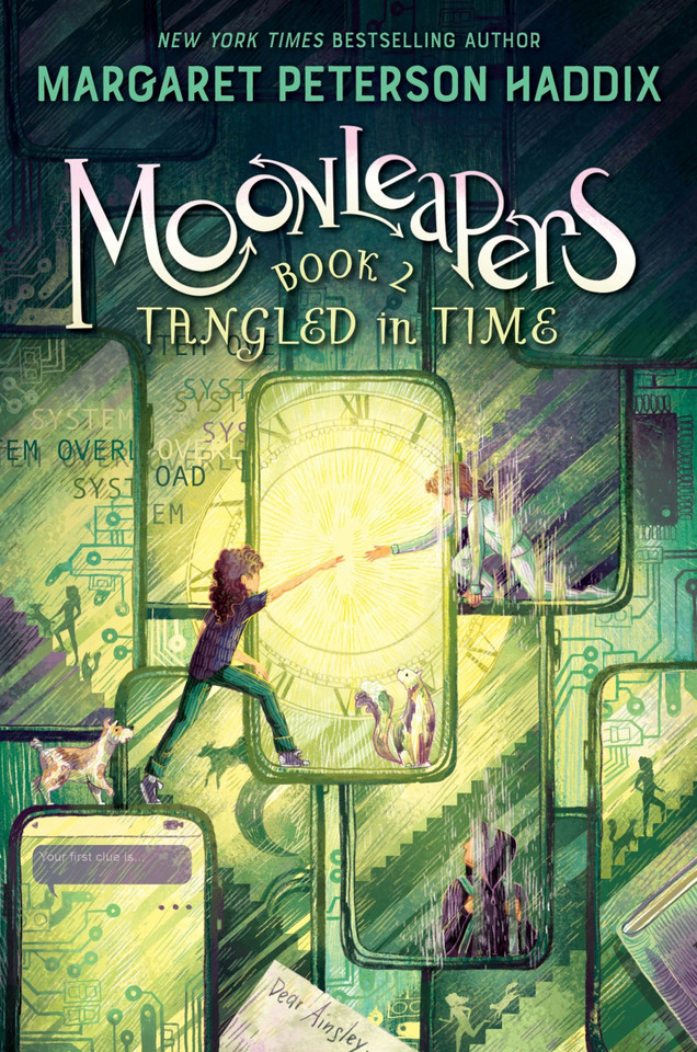 Moonleapers, Book 2: Tangled in Time (Moonleapers #2) book cover by Margaret Peterson Haddix