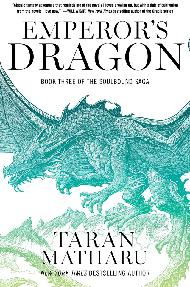 Emperor's Dragon: A Cultivation Fantasy book cover by Taran Matharu
