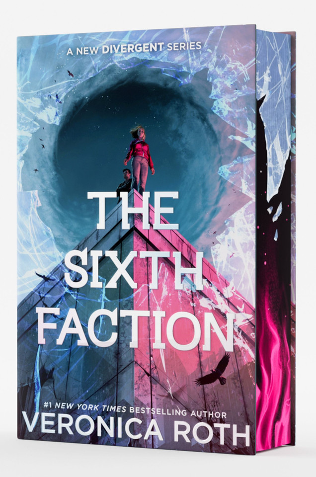 The Sixth Faction Deluxe Limited Edition book cover by Veronica Roth