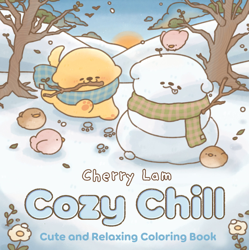 Cozy Chill: Cute and Relaxing Coloring Book [9798217274017]