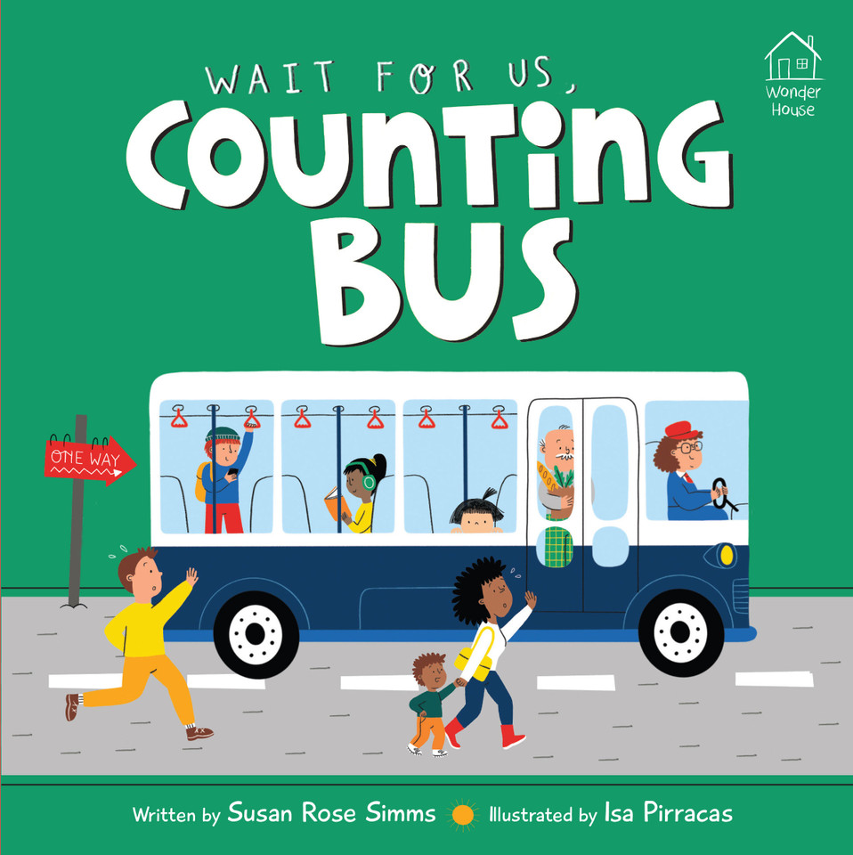 Wait For Us, Counting Bus book cover by Susan Rose Simms
