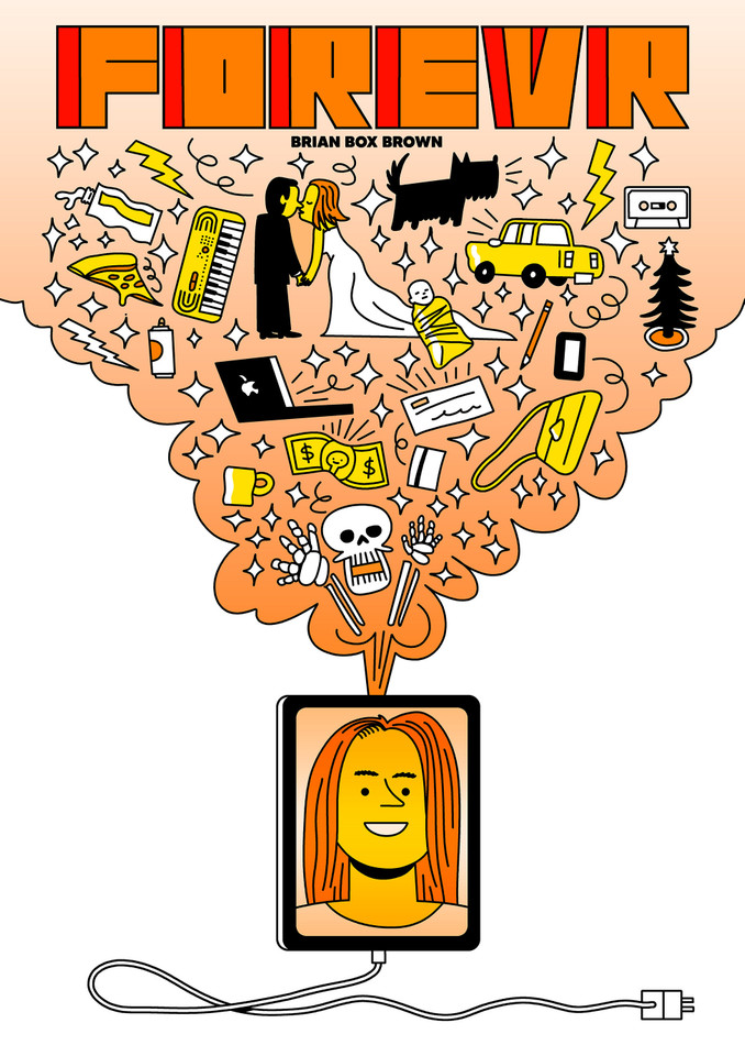 Forevr book cover by Brian Brown