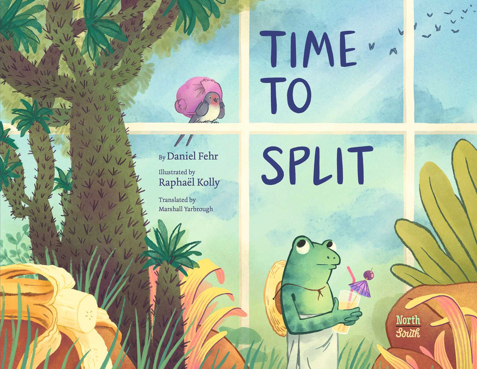Time to Split book cover by Daniel Fehr