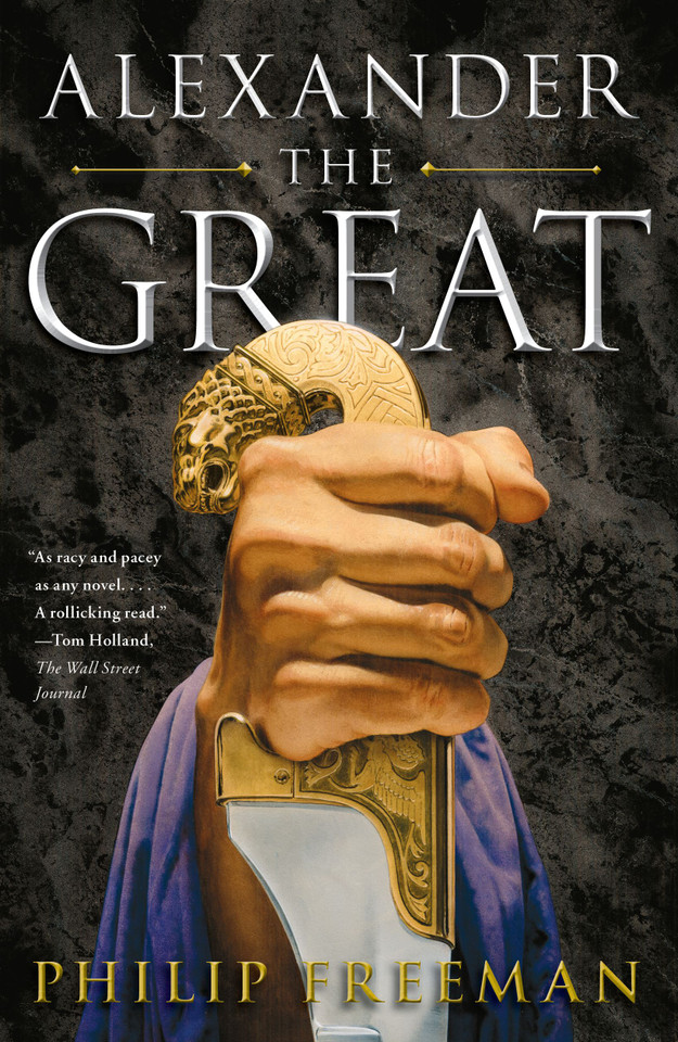 Alexander the Great book cover by Philip  Freeman