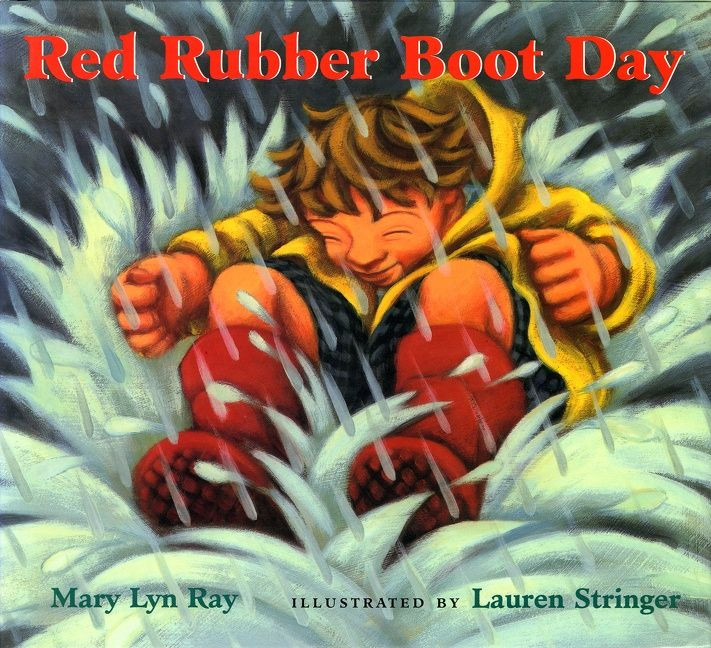 Red Rubber Boot Day book cover by Mary Lyn Ray