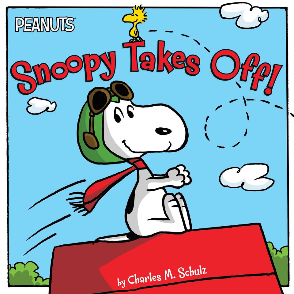 Snoopy Takes Off! (Peanuts) book cover by Charles  M. Schulz