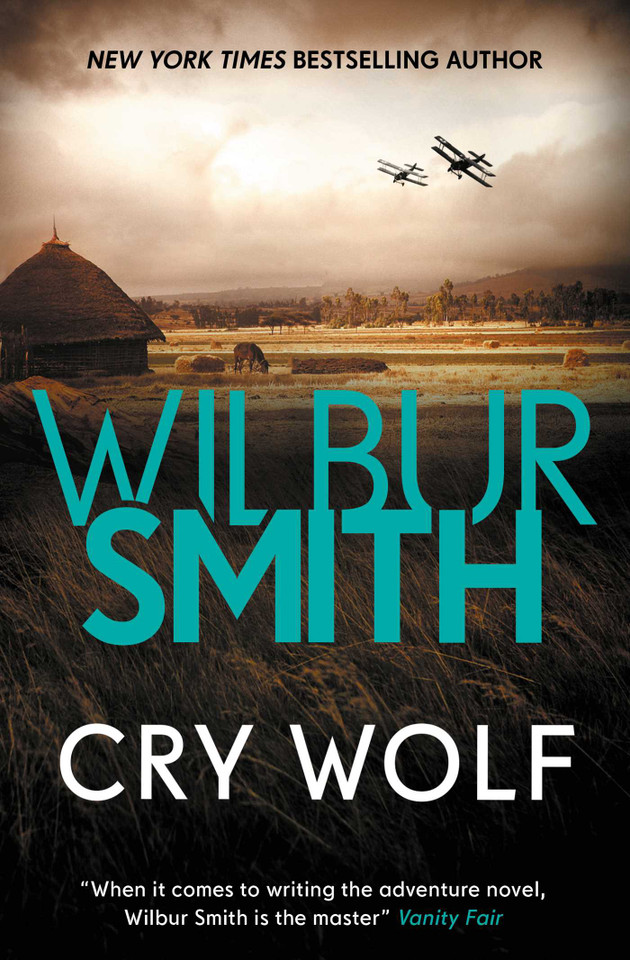 Cry Wolf book cover by Wilbur Smith
