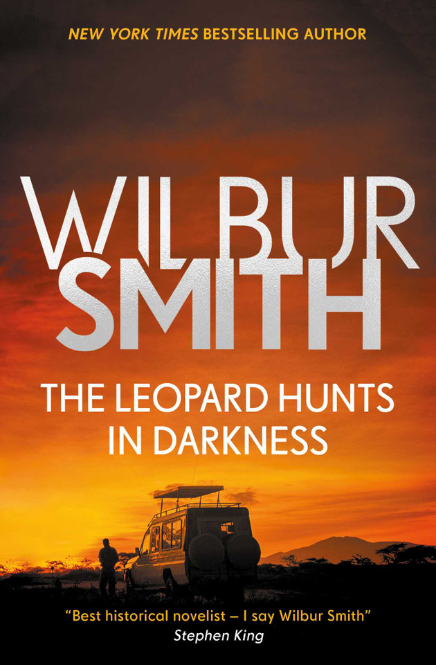 Leopard Hunts in Darkness (The Ballantyne Series) book cover by Wilbur Smith