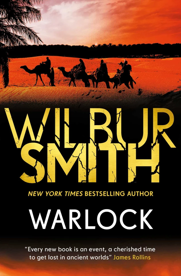 Warlock (The Egyptian Series) book cover by Wilbur Smith