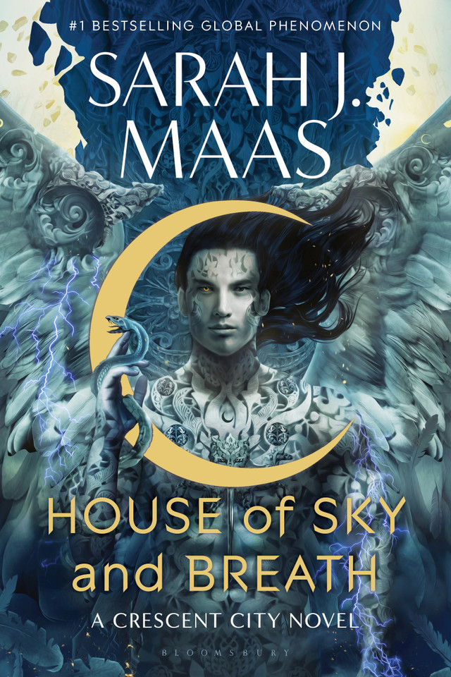 House of Sky and Breath (Crescent City #2) book cover by Sarah J. Maas