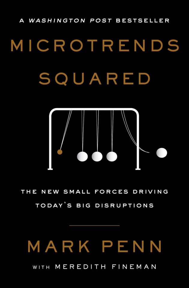 Microtrends Squared: The New Small Forces Driving Today's Big Disruptions book cover by Mark Penn