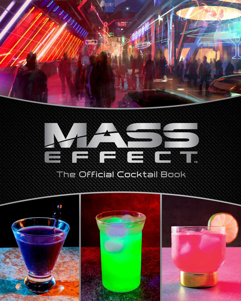 Mass Effect: The Official Cocktail Book book cover by Cassandra Reeder, Jim Festante