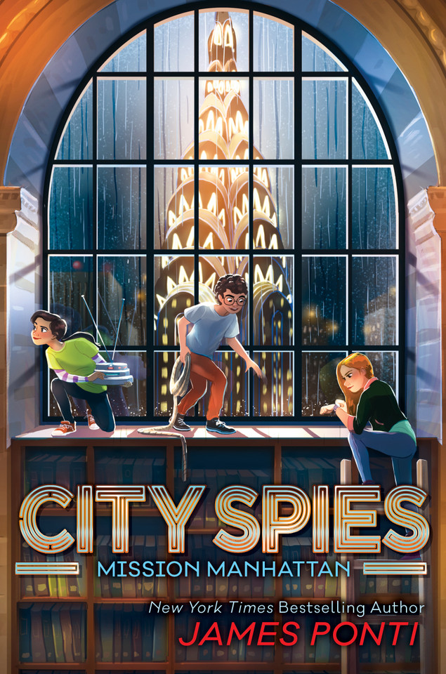 Mission Manhattan (City Spies) book cover by James Ponti