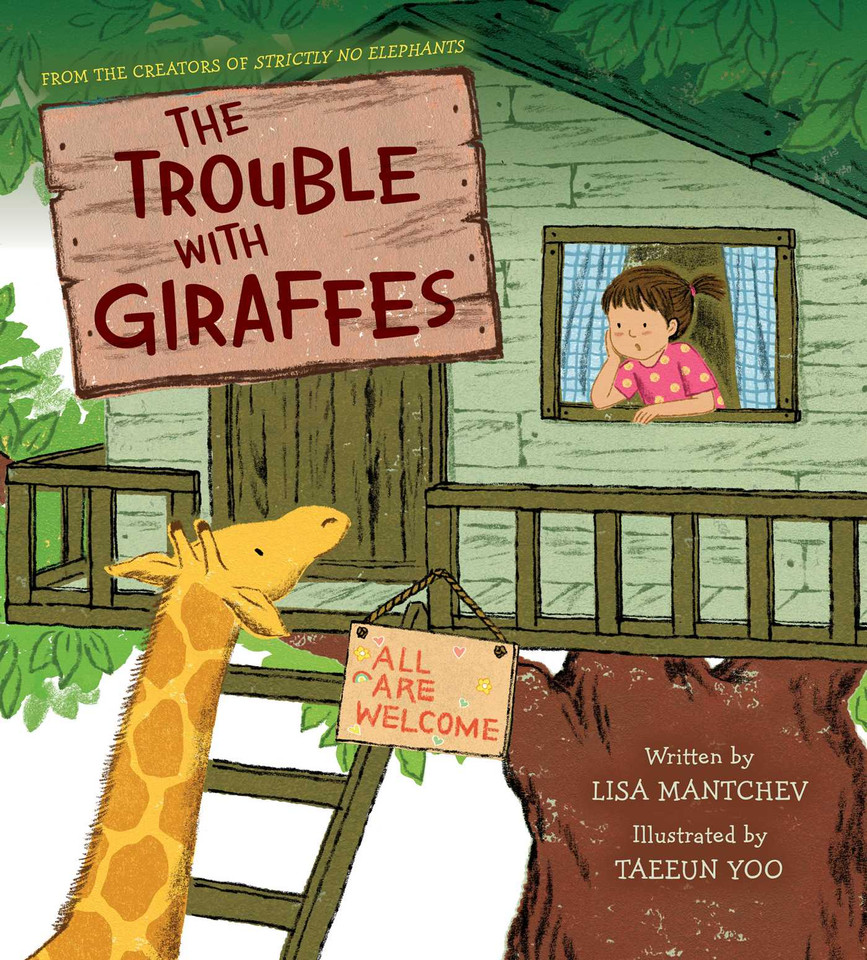 The Trouble with Giraffes (The Pet Club Series) book cover by Lisa Mantchev