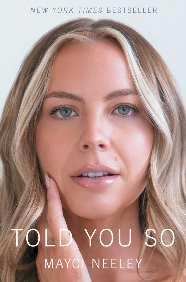 Told You So book cover by Mayci Neeley