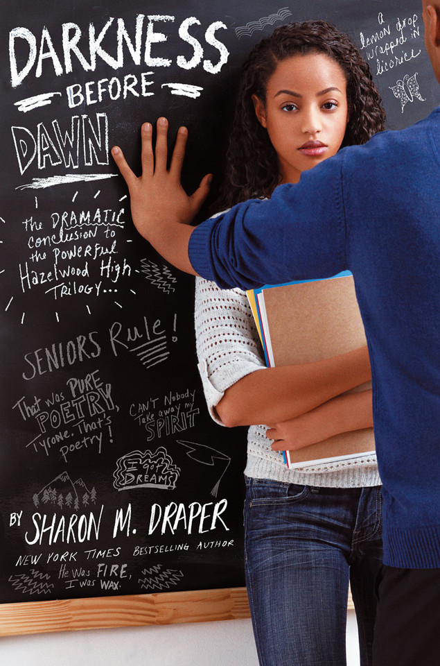 Darkness Before Dawn (Hazelwood High Trilogy) book cover by Sharon M. Draper