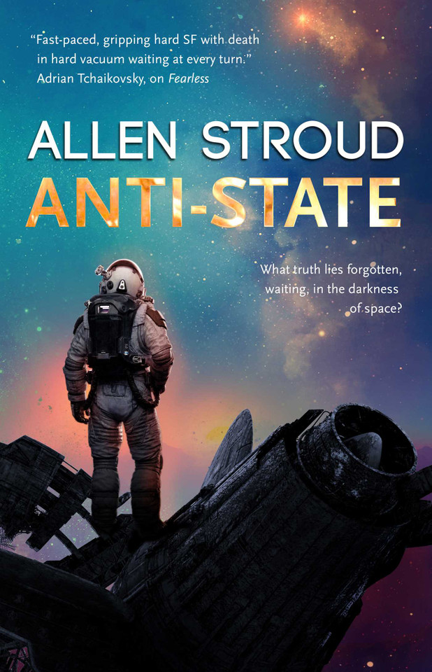 Anti-State (The Fractal Series) book cover by Allen Stroud