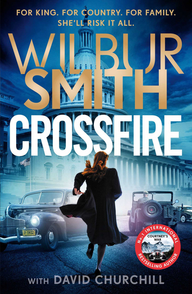 Crossfire book cover by Wilbur Smith