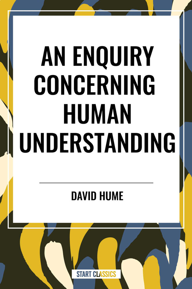 Enquiry Concerning Human Understanding book cover by David Hume