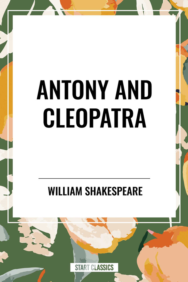 Antony and Cleopatra book cover by William Shakespeare