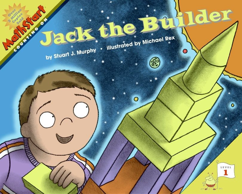 Jack the Builder: MathStart Level 1: Counting On (MathStart 1 #21) book cover by Stuart J. Murphy