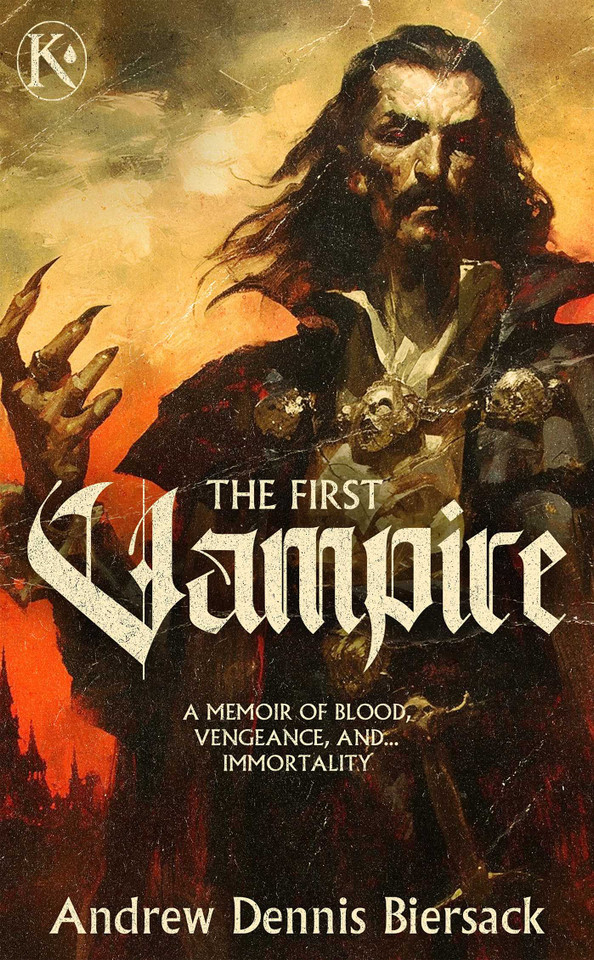 The First Vampire: A Memoir of Blood, Vengeance, and...Immortality book cover by Andrew Dennis Biersack, Andy Biersack