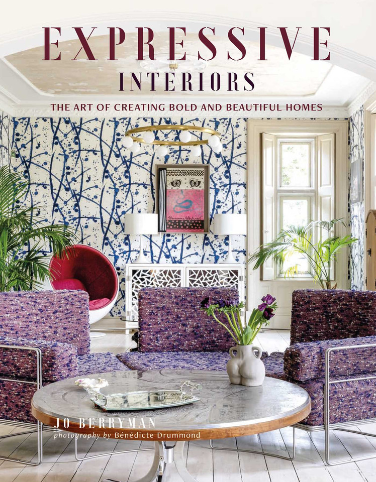 Expressive Interiors: the art of bold and beautiful homes book cover by Jo Berryman