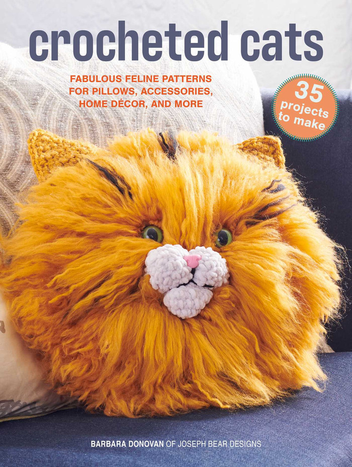 Crocheted Cats: 35 projects to make: Fabulous feline patterns for pillows, accessories, home décor, and more (Barbara Donovan's craft books) book cover by Barbara Donovan