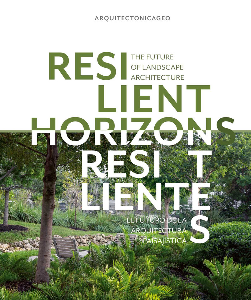 Resilient Horizons: The Future of Landscape Architecture book cover by ArquitectonicaGEO
