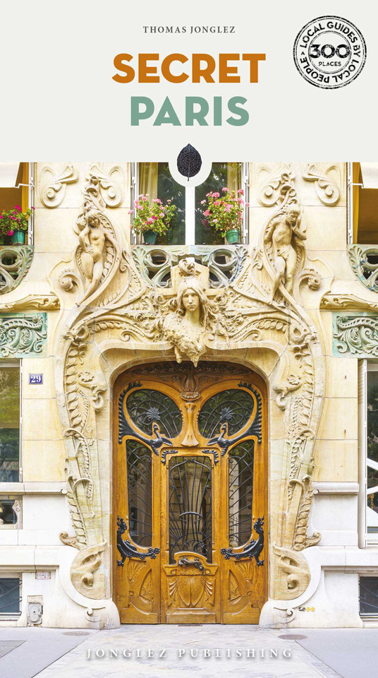 SECRET PARIS book cover by Thomas Jonglez