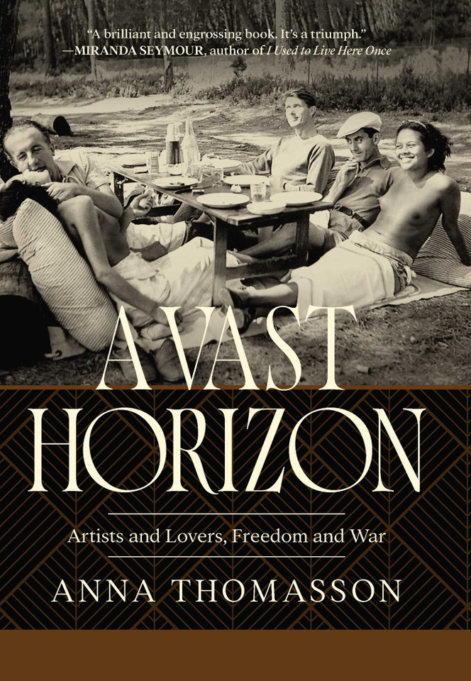 A Vast Horizon: Artists and Lovers, Freedom and War book cover by Anna Thomasson