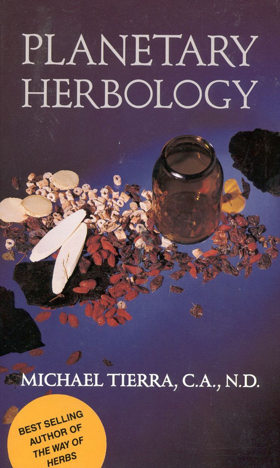 Planetary Herbology book cover by Michael Tierra