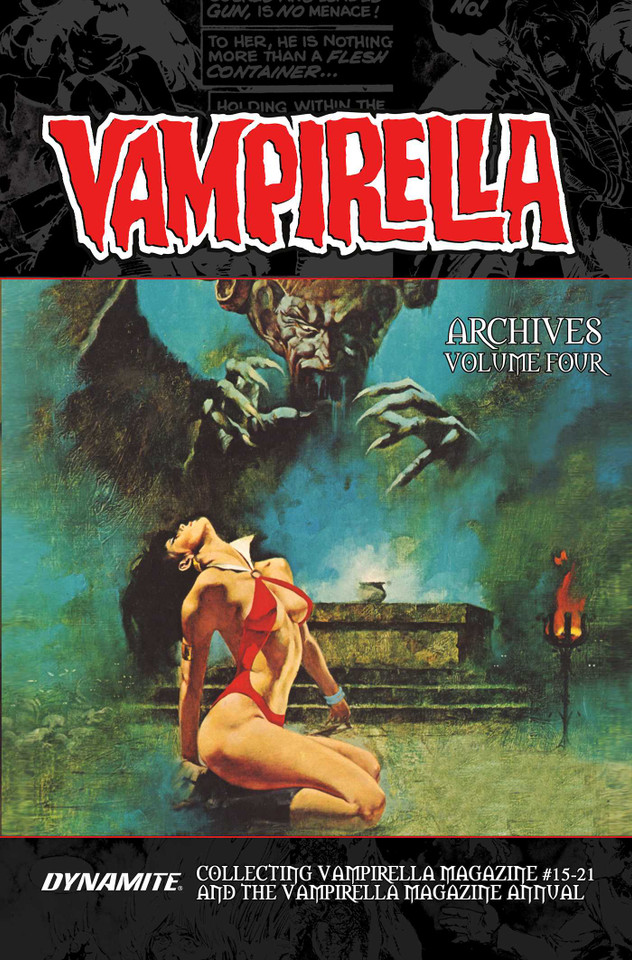 Vampirella Archives Volume 4 book cover by Various