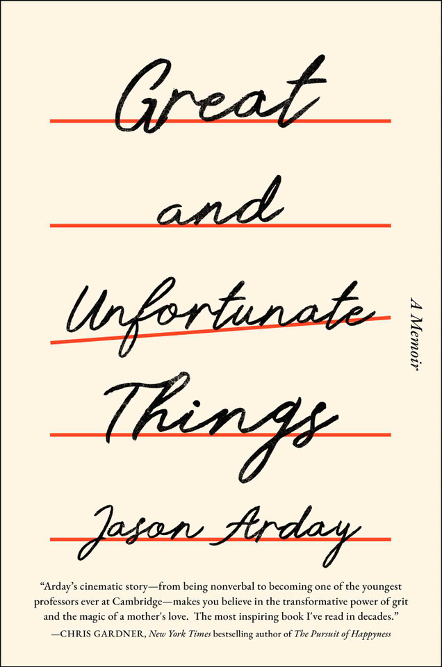 Great and Unfortunate Things book cover by Jason Arday