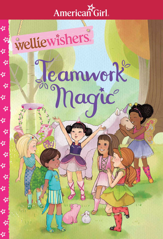 Teamwork Magic (American Girl® WellieWishers™) book cover by Valerie Tripp