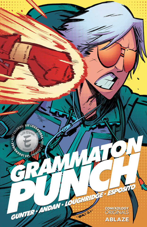 GRAMMATON PUNCH TPB (Grammaton Punch) book cover by Miles Gunter