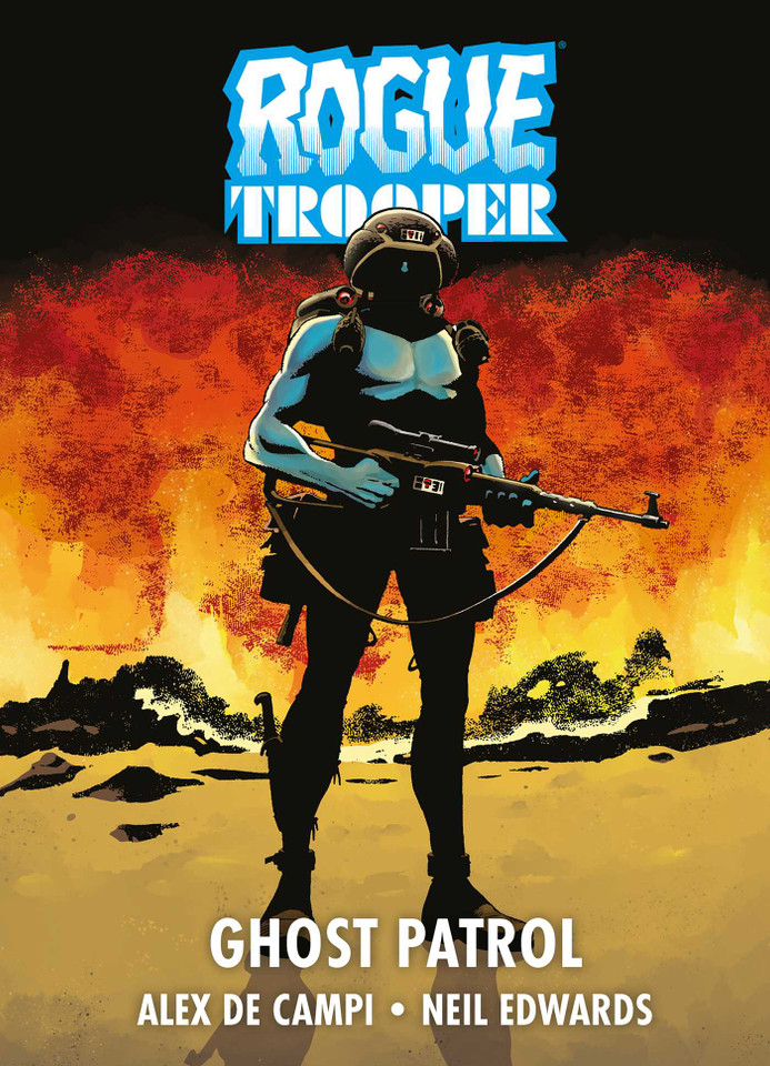 Rogue Trooper: Ghost Patrol (Rogue Trooper) book cover by Alex De Campi