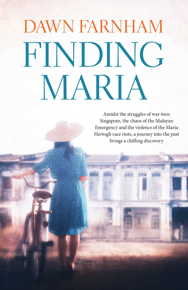 Finding Maria book cover by Dawn Farnham