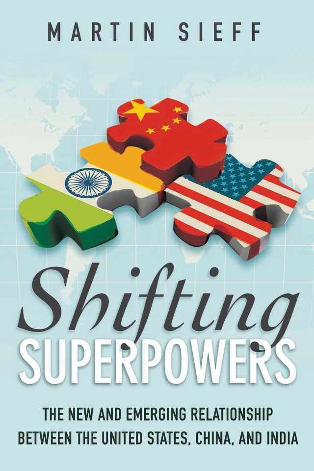 Shifting Superpowers: The New and Emerging Relationships between the United States, China and India book cover by Martin Sieff