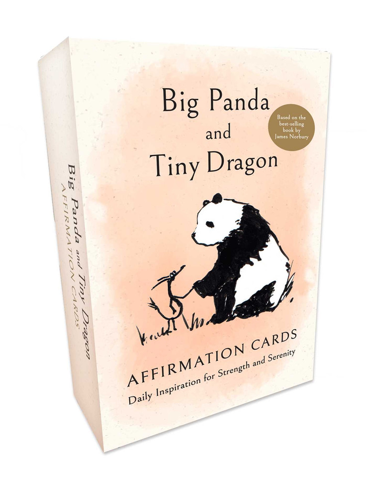 Big Panda and Tiny Dragon Affirmation Cards: Daily Inspiration for Strength and Serenity book cover by James Norbury