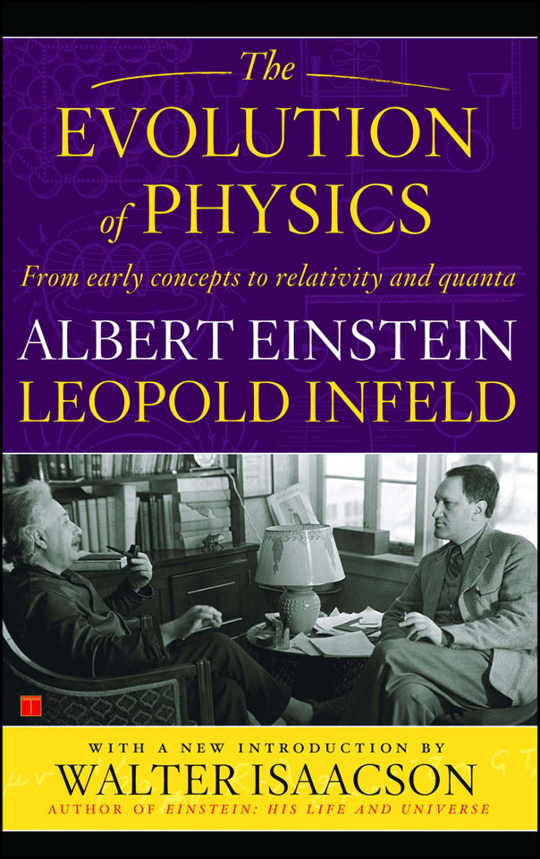 Evolution of Physics book cover by Albert Einstein, Leopold Infeld