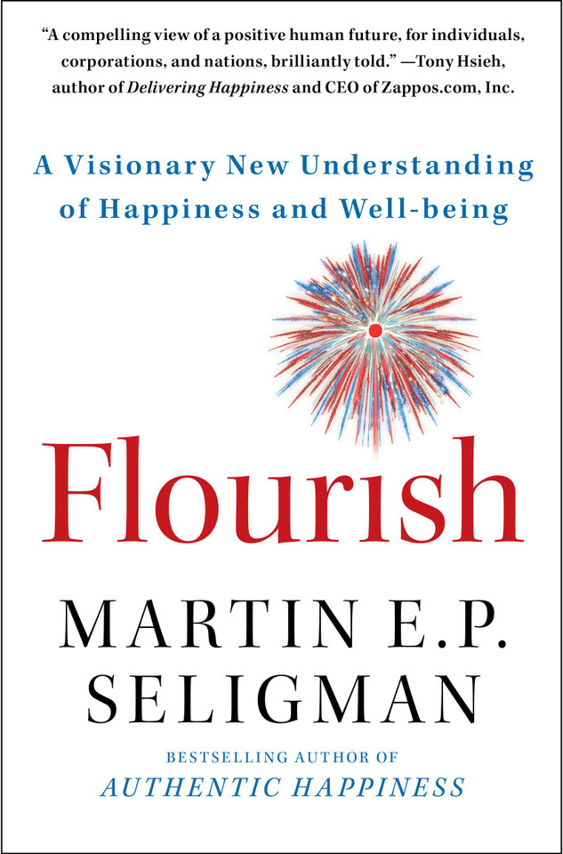 Flourish: A Visionary New Understanding of Happiness and Well-being book cover by Martin E. P. Seligman